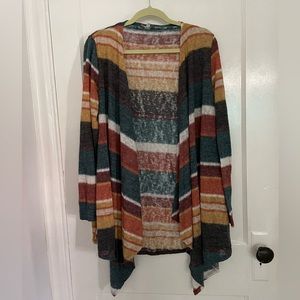 Striped lightweight cardigan, size M/L